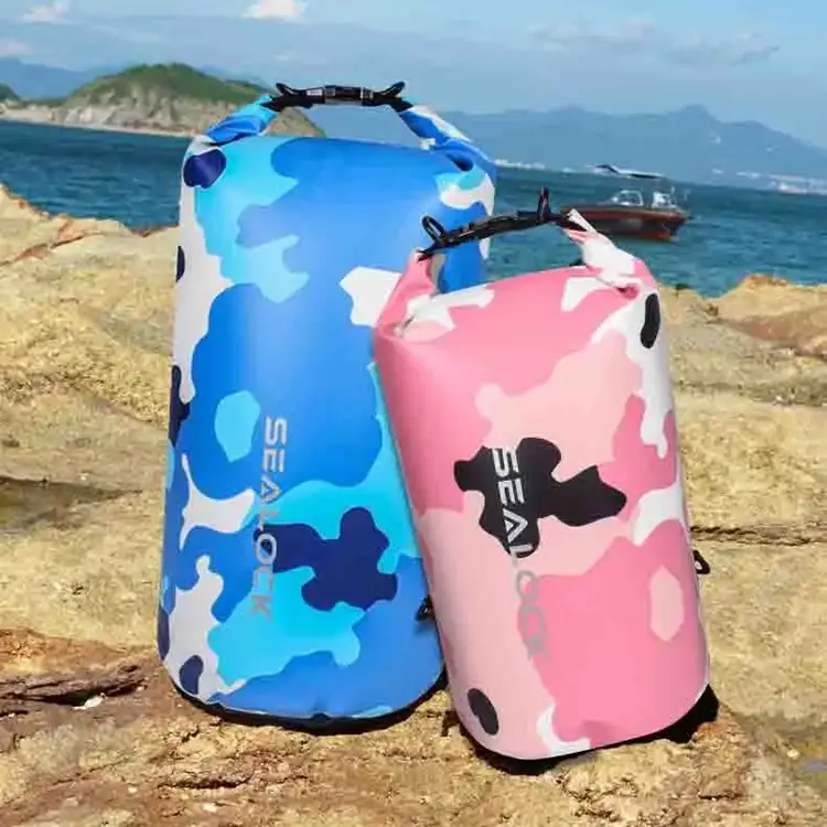 10L/20L Waterproof Dry Bag with Dry-Wet Separation Pouch