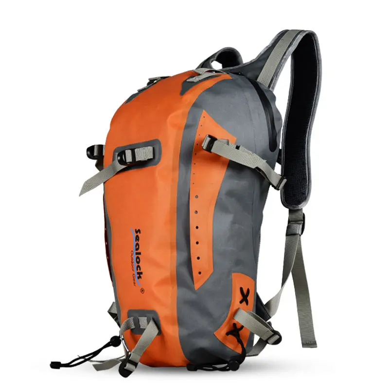 15L TPU Waterproof Cycling Backpack with Floating Ventilated Back System