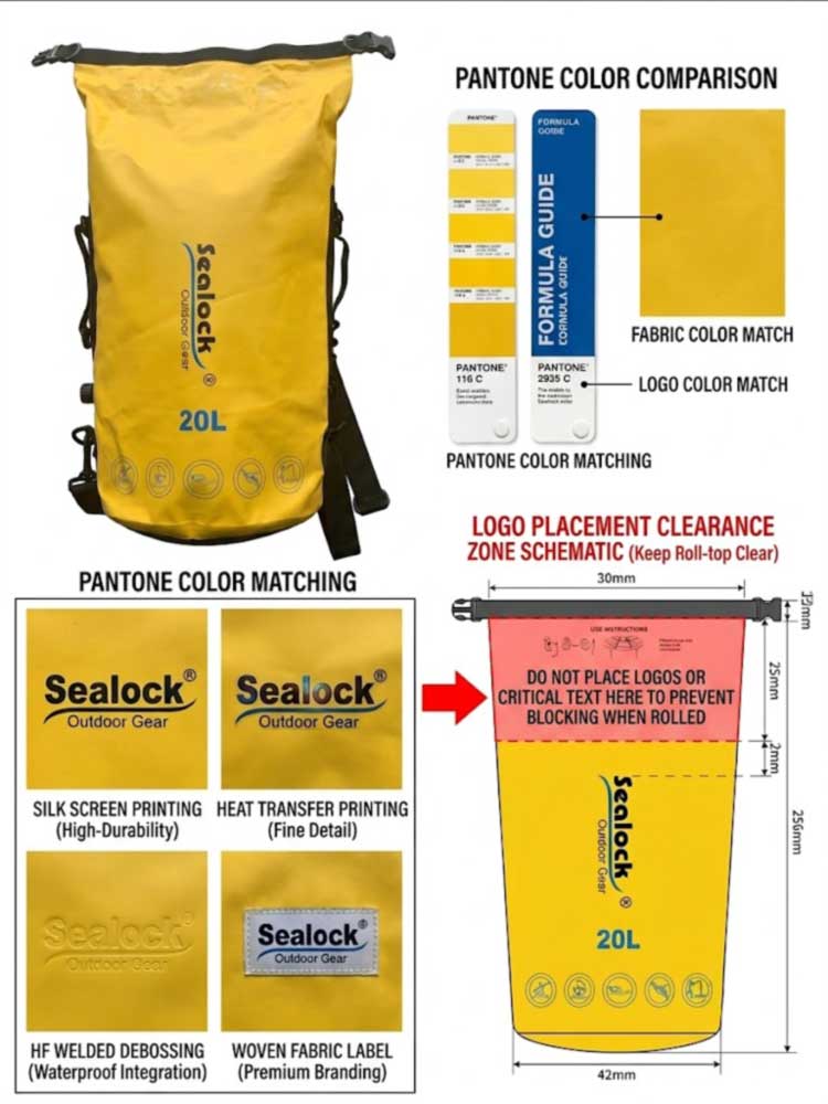 Private Label Dry Bags for Outdoor Equipment Brands