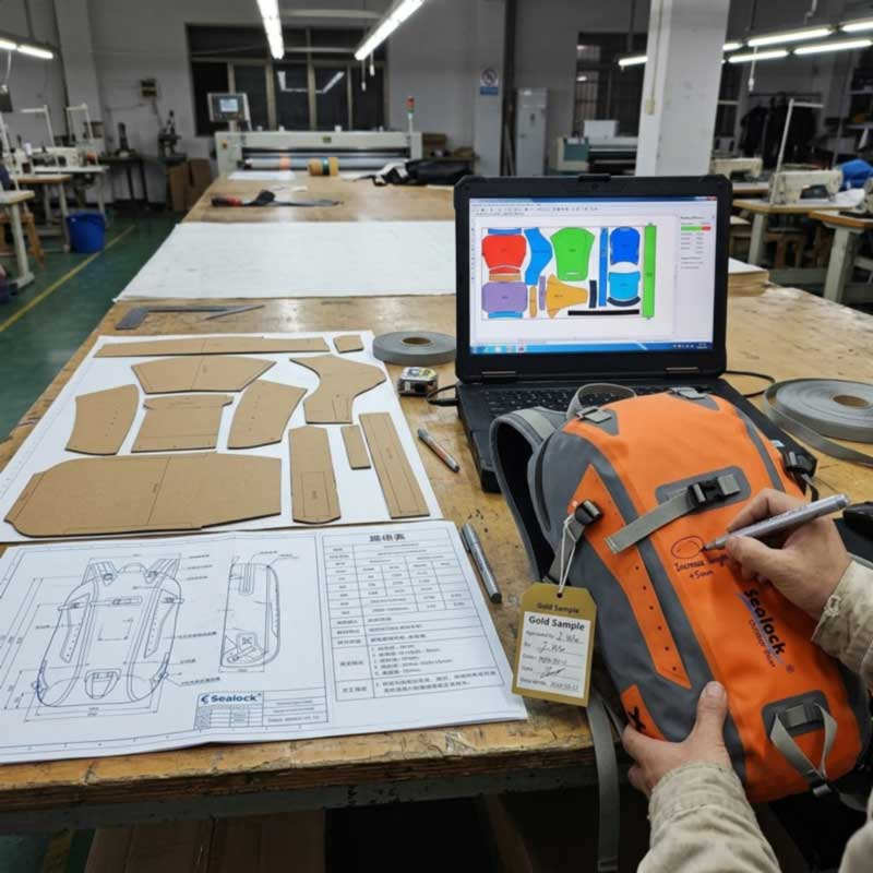 Waterproof Backpack Production Process Explained