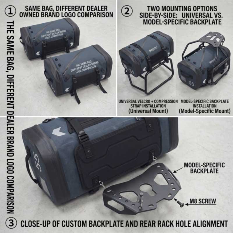 OEM Motorcycle Waterproof Bags for Global Distributors