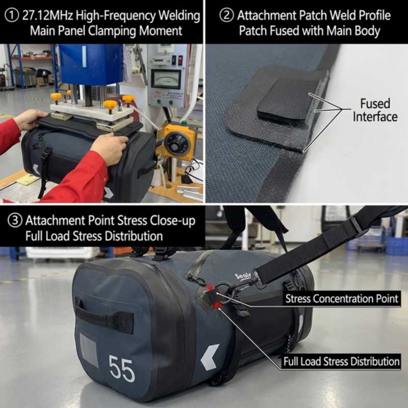 Motorcycle Waterproof Bag Factory with RF Welding Technology