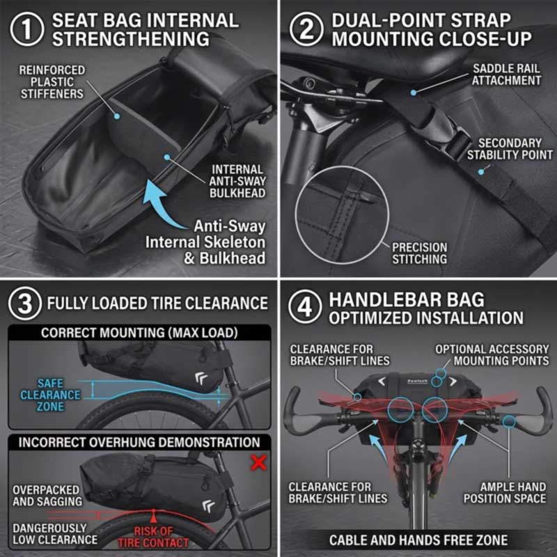 Waterproof Bike Bag Manufacturer for Cycling Brands