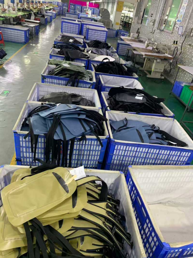 Six Colourways of One Backpack Through the Same Line