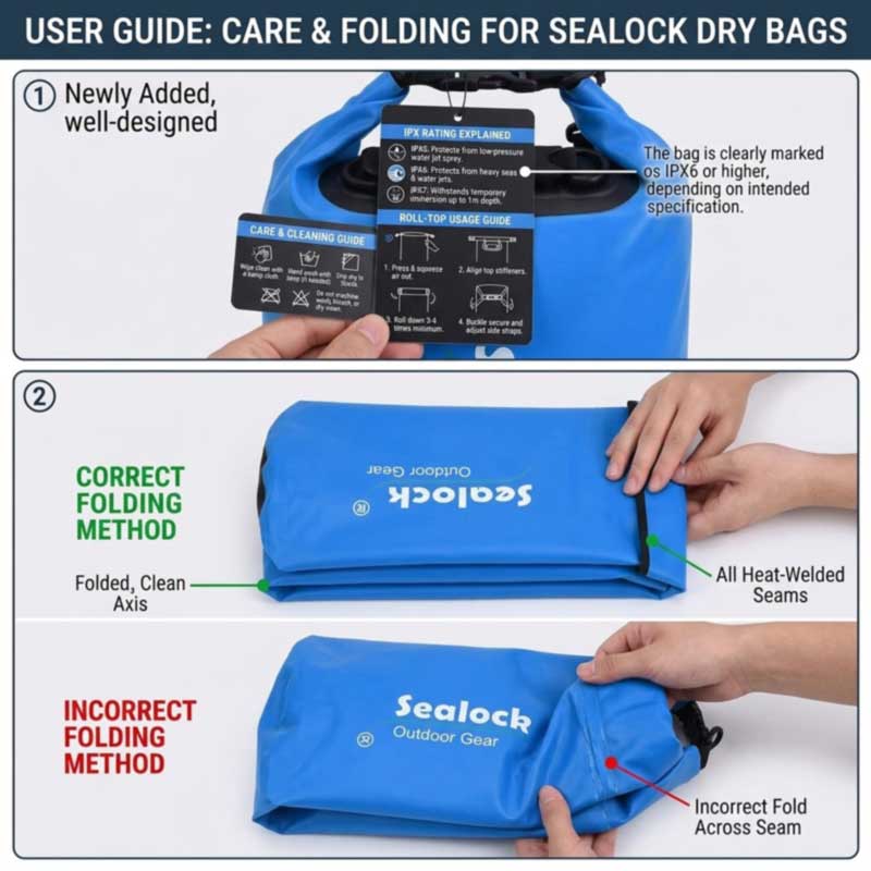 Waterproof Bag Packaging and Retail Presentation for OEM Buyers