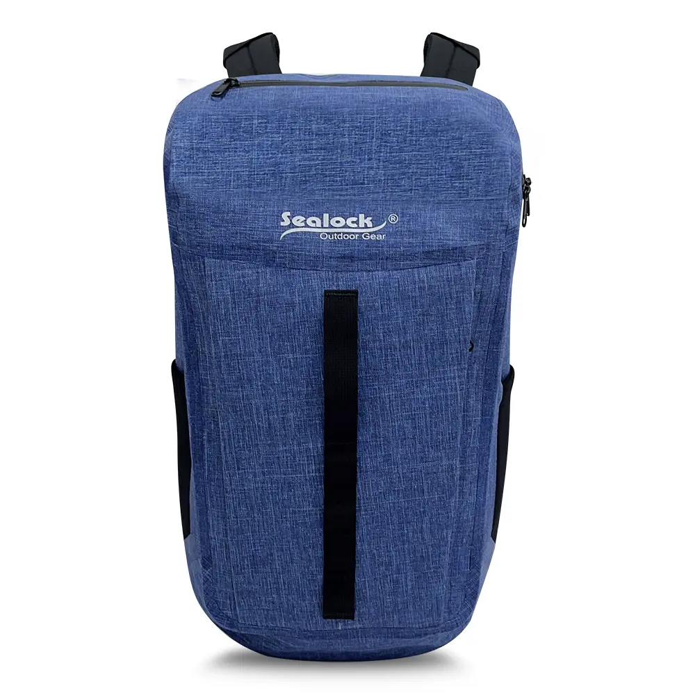 24L Waterproof Backpack with Airtight Zipper and Minimalist Design