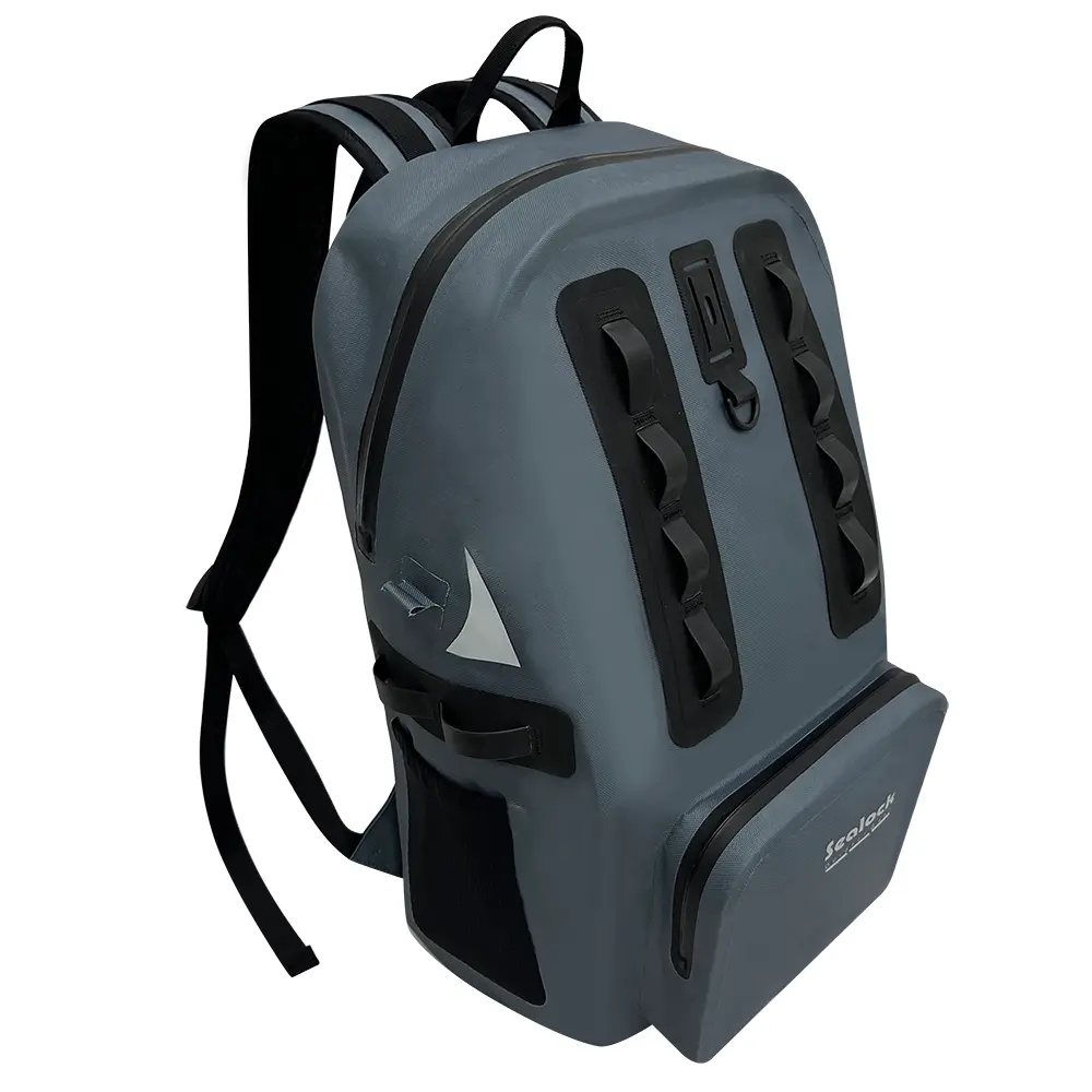 25L Waterproof Commuter Backpack with Front Waterproof Pocket
