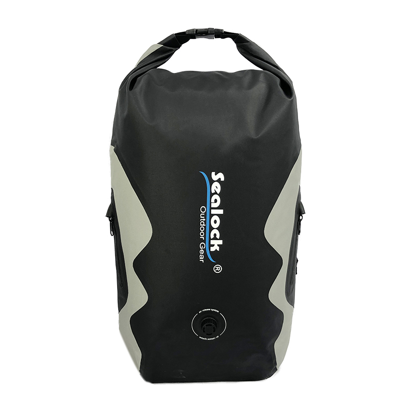 25L Waterproof Roll Top Dry Backpack with Air Valve