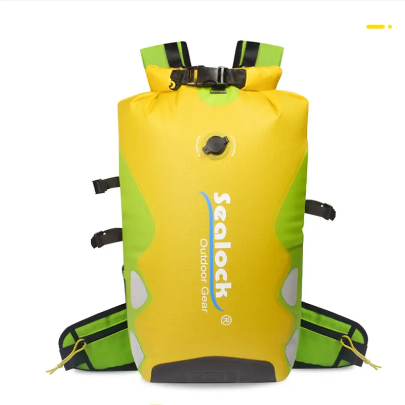 35L Roll Top Waterproof Backpack for Hiking and Kayaking