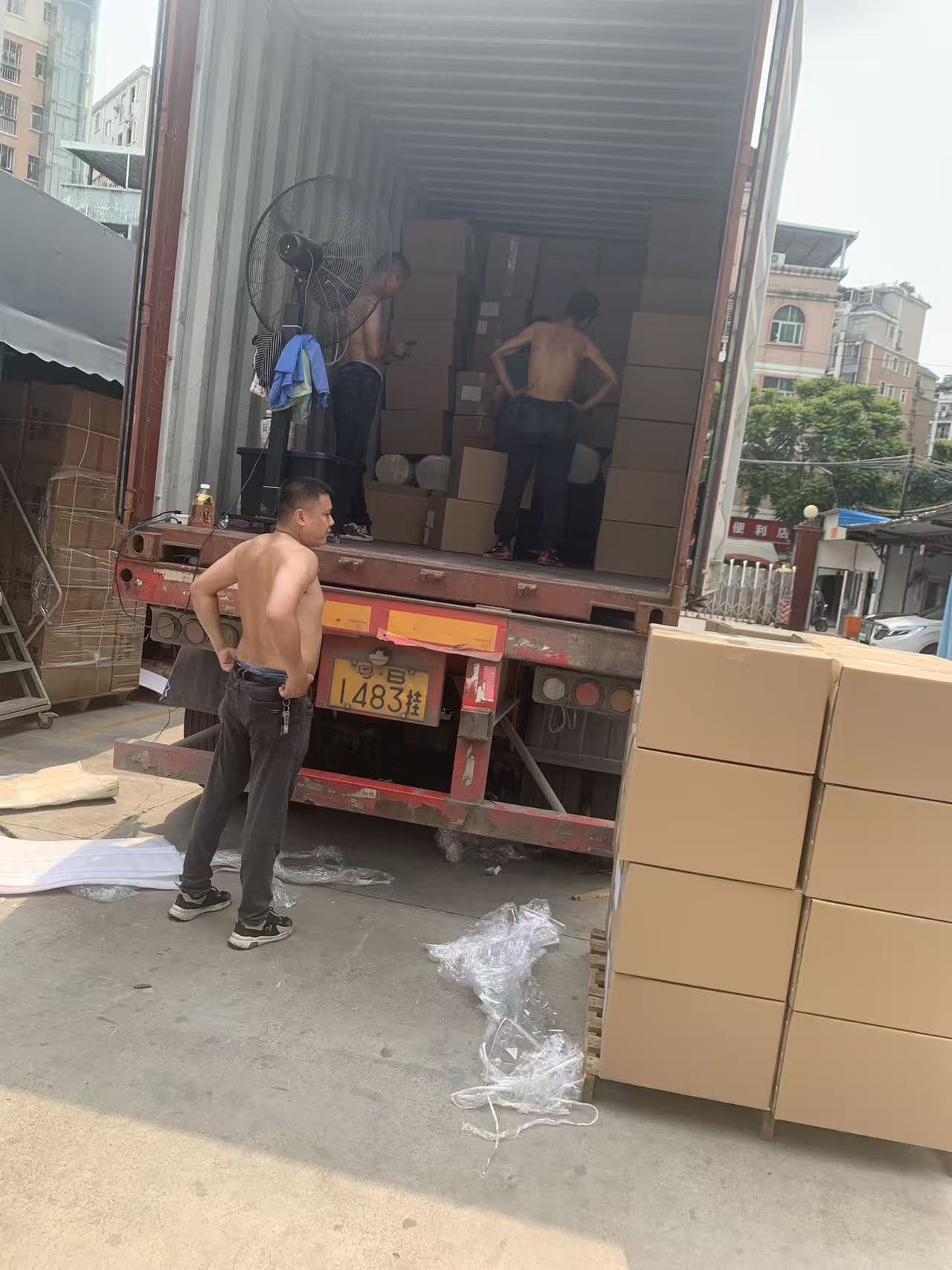 Sealock bulk dry bag order packed and palletized for container loading, China and Vietnam origin options