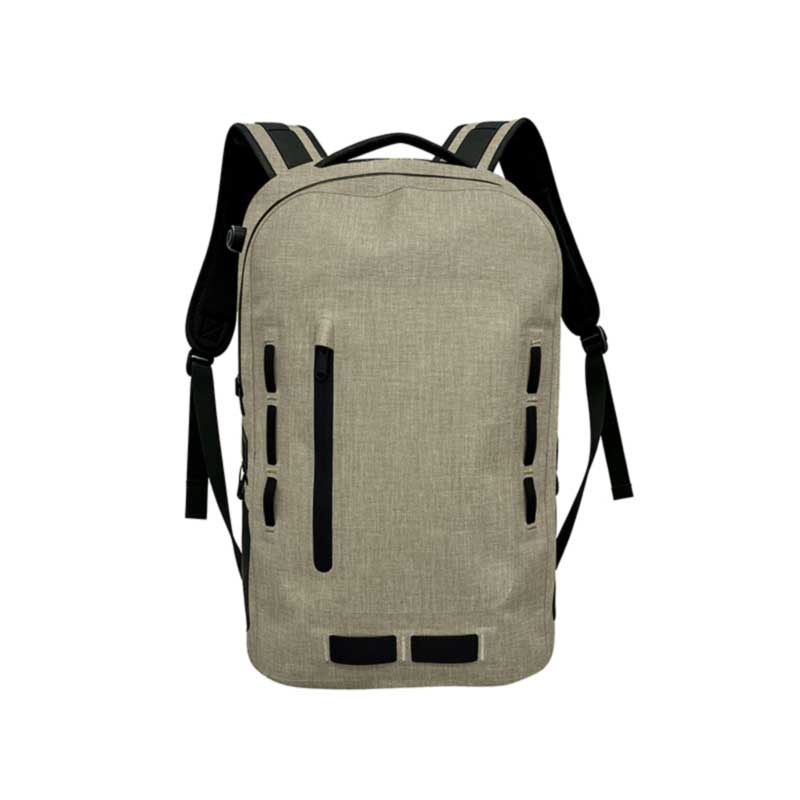 Sealock SL-E1313 22L welded waterproof laptop backpack, front three-quarter view