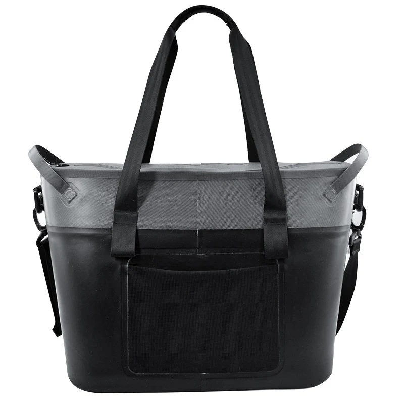 everyday zippered insulated tote bag for grocery shopping