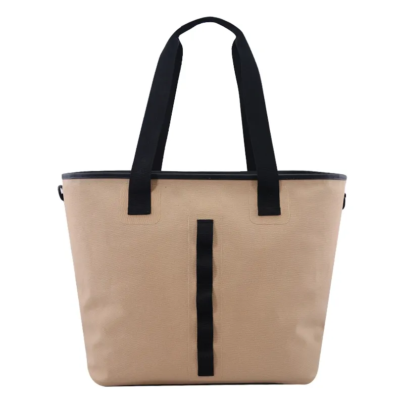 zippered insulated grocery tote SL-C529 with widened handles